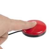 Buddy Button Red 6cm